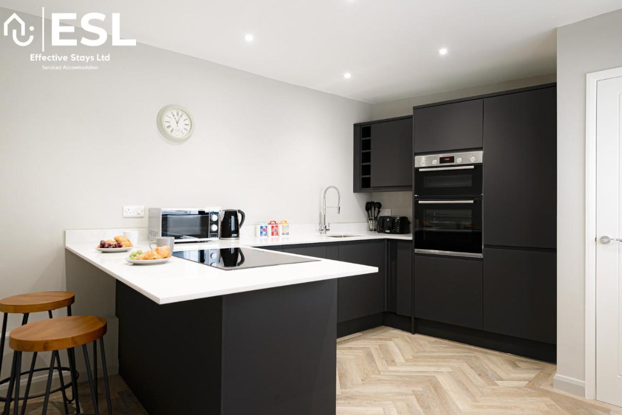 Comfy Modern 2 Bedroom Duplex Apartment With Sun Terrace Shrewsbury Esterno foto
