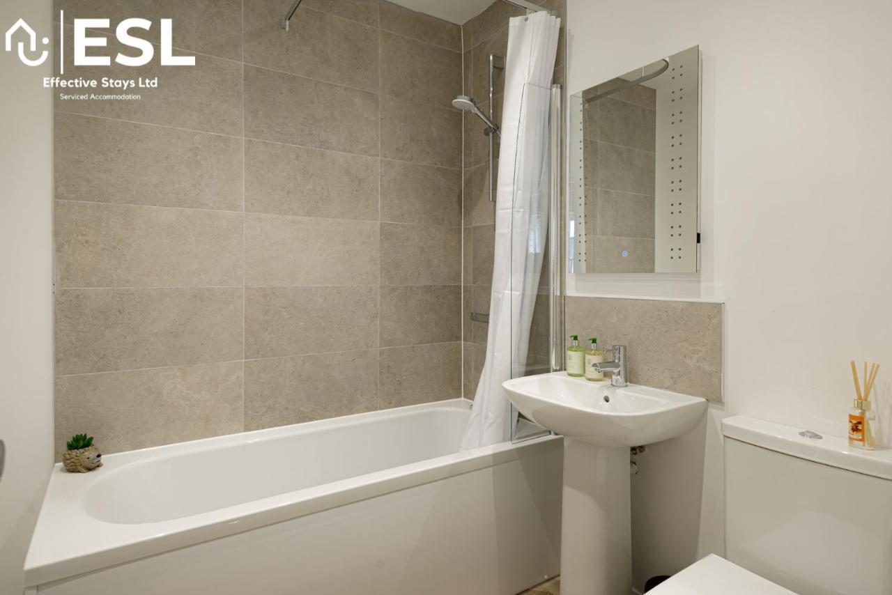Comfy Modern 2 Bedroom Duplex Apartment With Sun Terrace Shrewsbury Esterno foto