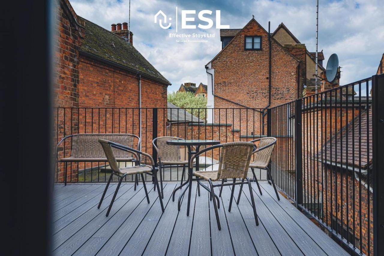 Comfy Modern 2 Bedroom Duplex Apartment With Sun Terrace Shrewsbury Esterno foto