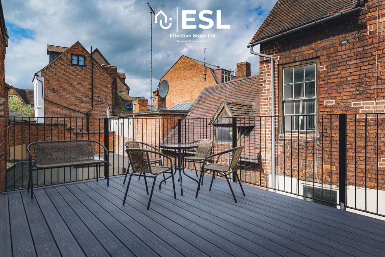Comfy Modern 2 Bedroom Duplex Apartment With Sun Terrace Shrewsbury Esterno foto