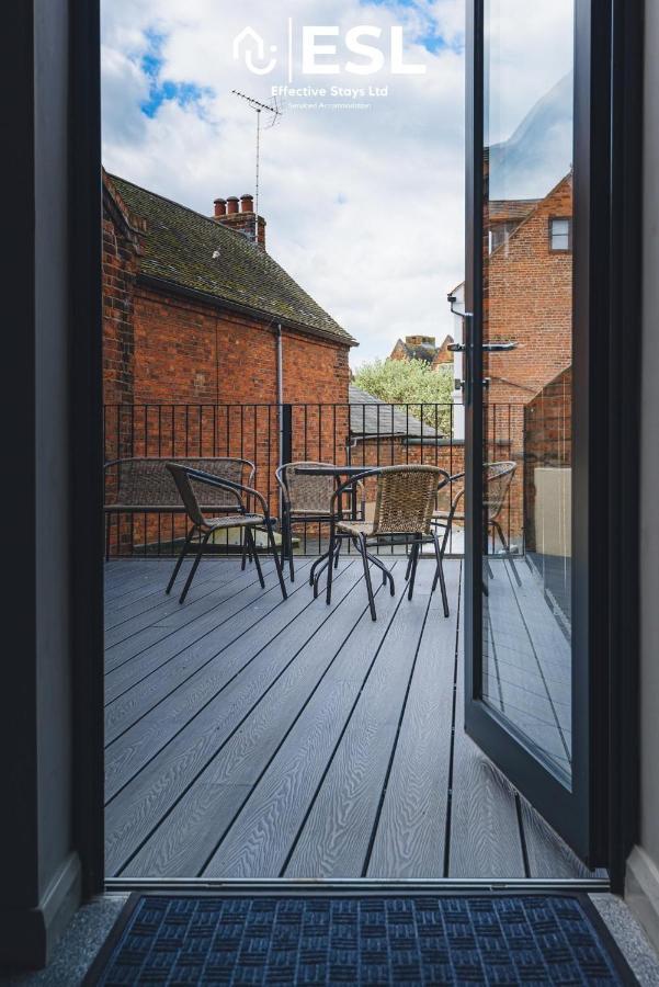 Comfy Modern 2 Bedroom Duplex Apartment With Sun Terrace Shrewsbury Esterno foto