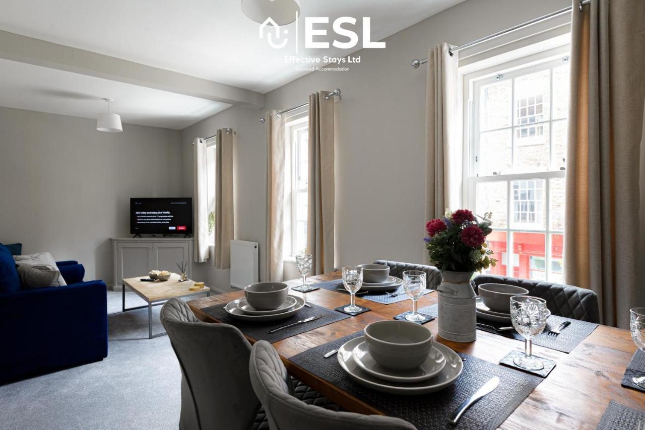 Comfy Modern 2 Bedroom Duplex Apartment With Sun Terrace Shrewsbury Esterno foto